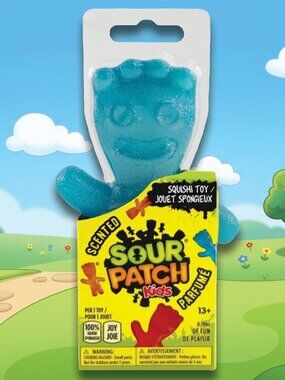 Sour Patch Kids Squishi Scented Squeeze Toy - Blue